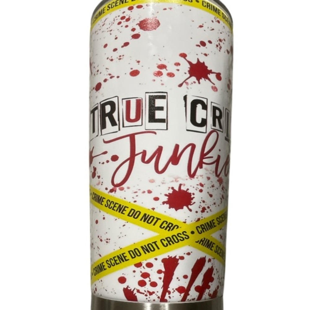 True Crime Junkie Tumbler